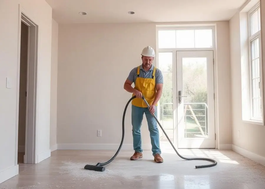Checked In Cleaning crew completing a quality walkthrough